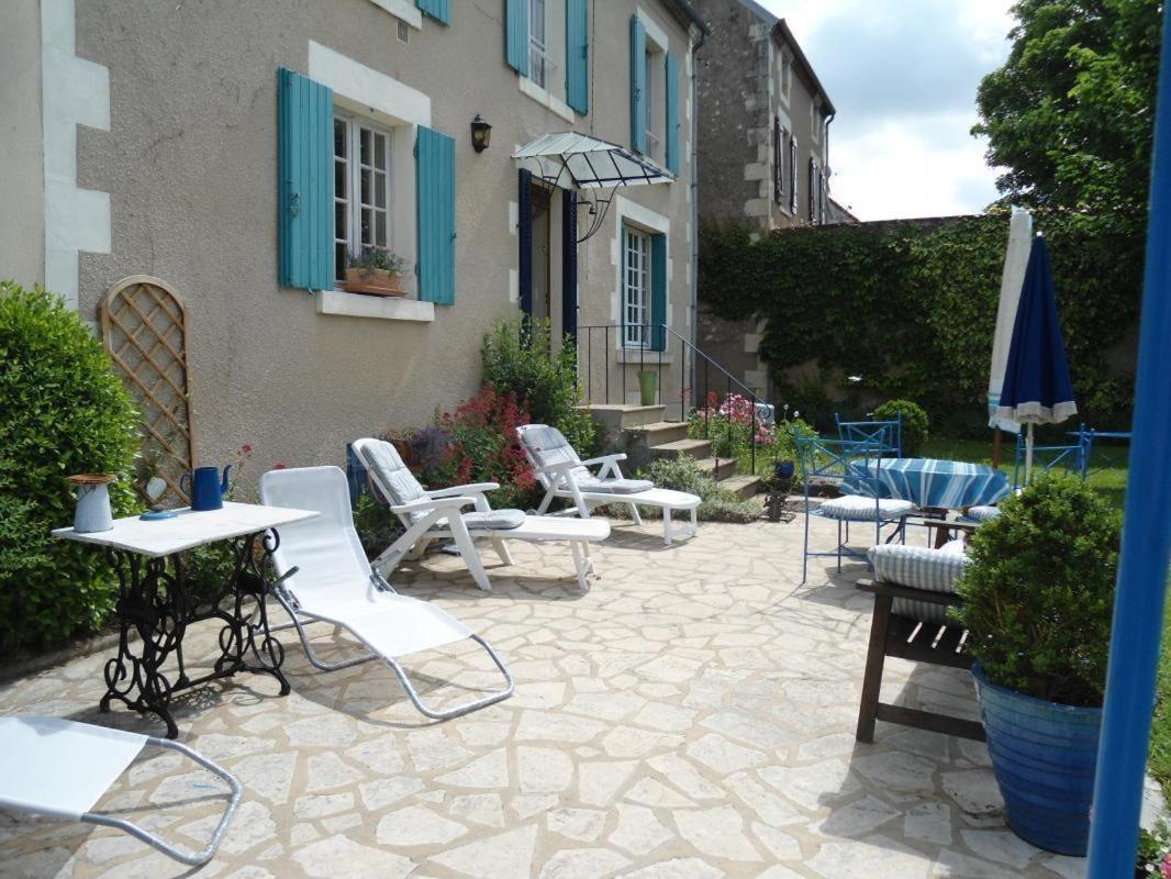 La Maison Bleue Arquian Exterior foto